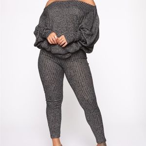 Fashion Nova Feeling The Chill Sweater Set